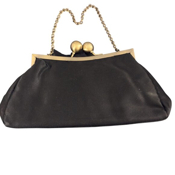 Satin Lace Floral Bag Whimsigoth Victorian Style Special Occasion - Picture 2 of 5